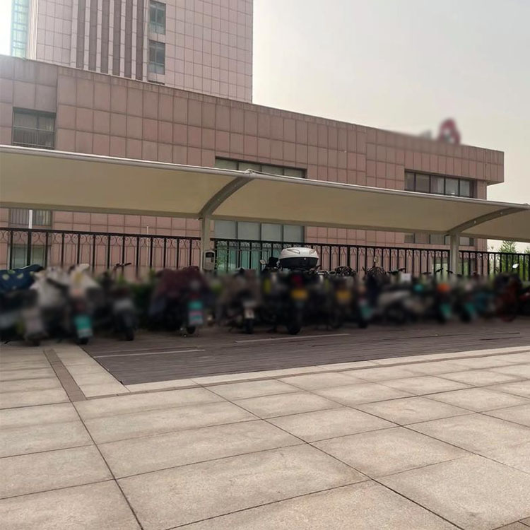 赤峰膜结构电动车棚