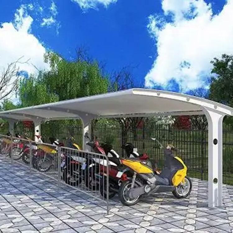 赤峰膜结构电动车棚